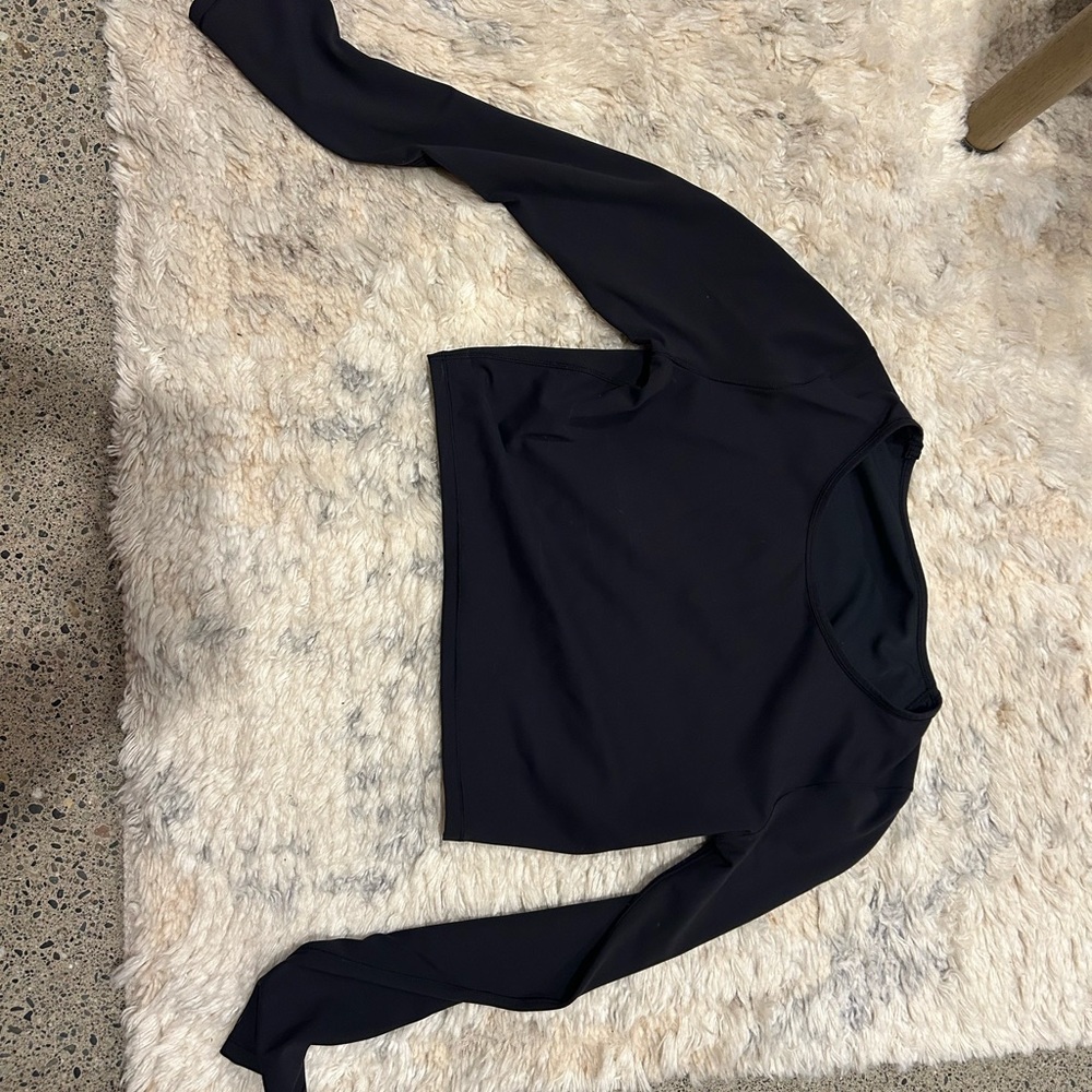 lululemon athletica Black Long Sleeve Top